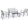 KONTE.DESIGN Set Salotto ARENT Antracite