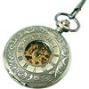 ShoppeWatch Orologio da Taschino Uomo con Catena | Orologio da Tasca Meccanico a Carica Manuale | Orologio Vintage da Tasca Steampunk Pocket Watch PW67