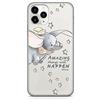 ERT GROUP custodia per cellulare per Apple Iphone 11 PRO MAX originale e con licenza ufficiale Disney, modello Dumbo 010 adattato in modo ottimale alla forma dello smartphone, parzialmente trasparente