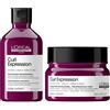 L'oreal serie expert curl expression kit shampoo 300 ml - mask 250 ml - per capelli mossi/ricci. idratazione e nutrimento