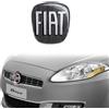 Fiat 14187B Adesivo 3D Ricambio Logo Nero per Bravo Anteriore