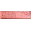 INNSPIRO Nastro decorativo rosso con linee dorate 6,5 cm x 10 m.