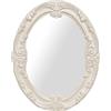 Biscottini Specchio shabby chic da parete 104x84 cm | Specchi decorativi da parete | Specchio ingresso