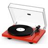 PRO-JECT DEBUT CARBON EVO GIRADISCHI HIGH GLOSS RED NUOVO