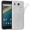 AICEK LG Nexus 5X Custodia Cover, Nexus 5X Silicone Caso Molle di TPU Cristallo Trasparente Sottile Anti Scivolo Case Posteriore della Copertura della Protezione Anti-Urto per Nexus 5X