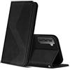 ZONNAVI Cover per Samsung Galaxy S22, Flip Custodia Pelle PU con [Slot Cart] [Supporto Stand] [Magnetica], Cover a Libro Portafoglio per Samsung Galaxy S22 (Nero)