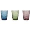 Tognana Madame, Set 3 Bicchieri cc 230, Vetro, Multicolore