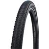 Schwalbe Cop.SW Marathon REFL HS620, Pneumatico Unisex-Adult, Nero/ Riflettente, 60-584 (27.5x2.35