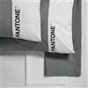 osama home PANTONE™ - Completo Letto Set con Lenzuola Matrimoniali Cotone 240x280 + Lenzuolo Sotto con Angoli Matrimoniale Coprimaterasso 180x200 con Elastici per Materasso Fino 25cm + Federe Cuscino Letto 50x80