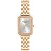 VICTORIA HYDE Orologio rettangolare da donna verde quadrante analogico al quarzo con cinturino in acciaio inox