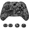 NiTHO Gaming Kit per Controller Xbox Serie X/S, Include Protettiva Silicone Cover, Anelli di Precisione, Copri Levette Analogiche, Migliora il Controllo del Gioco per Xbox Serie X/S - Camo