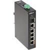 Dahua PFS3106-4ET-60-V2 switch di rete industriale 3 Porte PoE + 1 Porta Hi-PoE + 1 Porta SFP + 1 Porta Uplink Base-T 1000Mbps Guida DIN