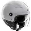 Tucano Urbano casco demi jet unisex EL'TOP. Casco moto in policarbonato, casco scooter all seasons con doppia visiera e copri-aerazione Dynamic Flow. Casco omologato ECE 22.05 Bianco lucido Tg. M