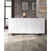 Credenza SAN BABILA abete bianco spazzolato 180×50 cm H 87 cm