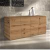 Credenza SAN BABILA rovere nodato spazzolato 180×50 cm H 75 cm