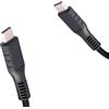 Celly, Cavo con Connettori USB-C Linea Black Label, Cavo in PVC, Compatibile con Power Delivery, 60W Supportati, Ricarica Rapida, Cavo di 2 metri di Lunghezza, Nero