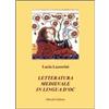 Mucchi Letteratura medievale in lingua d'oc Lucia Lazzerini