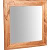 Biscottini Specchio vintage 82x82 cm | Specchio da parete bagno e camera da letto | Specchio ingresso
