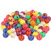 INNSPIRO Perline di plastica rotonde multicolore stile orientale Opaco decorazione dorata diam. 10 mm, 400 U. ca. diam. int. 2,5 mm. Barattolo