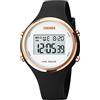 findtime Orologi sportivi da donna orologi digitali da donna con cronometro impermeabile 30 m impermeabile Settimana Data Allarme LED Luce Posteriore Calendario Cinghie in Silicone Regalo per ragazze