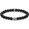 Thomas Sabo Braccialetto Unisex Sterlina Obsidian A1942-704-11-L20
