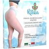 Ritalia COLLANT DRENANTI ANTICELLULITE Ritalia® con sale del Mar Morto e principi attivi 100% VEGAN Panta Bendaggio slim riducente snellente rassodante - Leggins gambe e glutei (Pants + cartene)