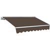 GARDEN FRIEND - TENDA DA SOLE BARRA QUADRA 250 X 200 MARRONE T1699051