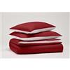 osama home PANTONE™ - Set Copripiumino Matrimoniale Cotone per Piumone Letto Composto da Sacco Copri Piumino 255x200 Patella 40cm + Federe Cuscino Letto 50x80, Parure Copripiumino per Completo Letto Matrimoniale