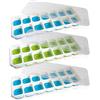VB VIN BOUQUET Vin Bouquet FIE 959 pack 3 stampi ghiaccio silicone facile sformare 14 cubetti