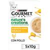 Gourmet Nature's Creations Cat Snack con Pollo 5X10G