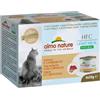 Almo Nature HFC Light Meal Natural Cat Lattina Multipack 4x50G TONNO E GAMBERETTI