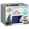 Almo Nature HFC Light Meal Natural Cat Lattina Multipack 4x50G TONNO POLLO E PROSCIUTTO