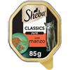 Sheba Classics Cat Vaschetta Multipack 22x85G MANZO