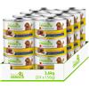 Natural Trainer Dog Lattina Multipack 24x150G MANZO