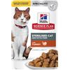 HILLS Hill's Science Plan Sterilised Cat Busta Multipack 12x85G TACCHINO