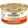 Gourmet Gold Tortini Cat Lattina Multipack 24x85G MANZO