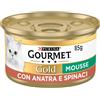 Gourmet Gold Mousse Lattina Multipack 24x85G ANATRA E SPINACI