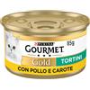 Gourmet Gold Tortini Cat Lattina Multipack 24x85G POLLO E CAROTE