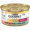 Gourmet Gold Intrecci Cat Lattina Multipack 24x85G SALMONE E MERLUZZO
