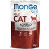 Monge Grill Cat Busta Multipack 28x85G AGNELLO