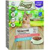 Stuzzy Sterilized Plus Cat Busta Multipack 12x85G MERLUZZO E SALMONE