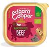 EDGARD COOPER Edgard & Cooper Bio Organic Dog Vaschetta Multipack 17x100G MANZO