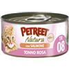 Petreet Natura Cat Lattina Multipack 48x70G TONNO ROSA CON SALMONE