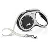 FLEXI Guinzaglio New Comfort Tape Nero M - 5 METRI