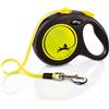 FLEXI Guinzaglio a Fettuccia New Neon L - 5 METRI