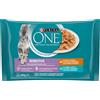Purina One Sensitive Cat Busta Multipack 4x85G POLLO E TONNO