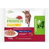 Natural Trainer Cat Busta Multipack 4x85G POLLO