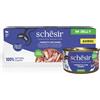 Schesir Cat Lattina in Gelatina Multipack 6x85G TONNETTO CON MANZO