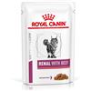 Royal Canin V-Diet Renal Multipack Manzo Gatto 12X85G