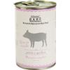 DRCLAUDERS BARF Dr.Clauder's B.A.R.F. Dog Lattina 400G MAIALE CON PATATE E ZUCCHINE